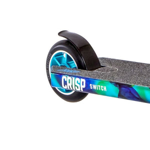 Crisp Switch Stuntstep Chroom Wolkig  Blauw Zwart 82 cm ⭐⭐⭐