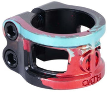 Afbeelding in Gallery-weergave laden, Oath Cage V2 Clamp Black Teal Red