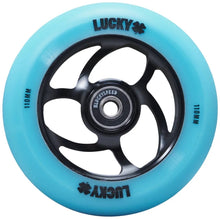 Afbeelding in Gallery-weergave laden, Lucky Torsion 110 Wheel Teal Black