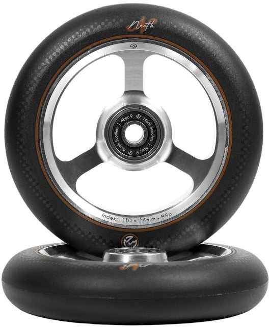 North Index 110 Wheel Silver