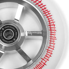 Afbeelding in Gallery-weergave laden, North Riley Maltais 115 Wheel Silver White-2