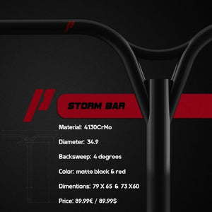 Prime Storm 79 x 65 Bars Black-3