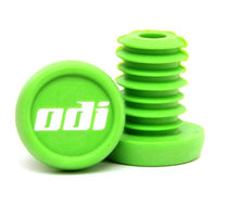 Afbeelding in Gallery-weergave laden, ODI Hucker Signature Flangeless Grips Black Green-1