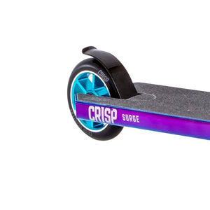 Crisp Surge Stuntstep Chroom Blauw Groen Paars 82 cm ⭐⭐⭐⭐