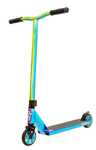 Crisp Surge Stuntstep Chroom Blauw Groen Paars 82 cm ⭐⭐⭐⭐