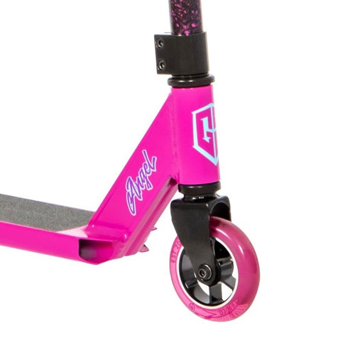 Grit Angel Stuntstep Roze Zwart 81 cm ⭐⭐⭐