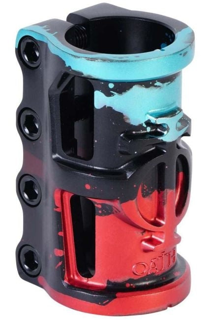 Oath Cage V2 SCS Zwart Turkoois Rood