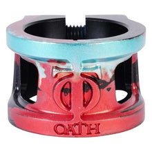 Afbeelding in Gallery-weergave laden, Oath Cage V2 Clamp Zwart Turkoois Rood