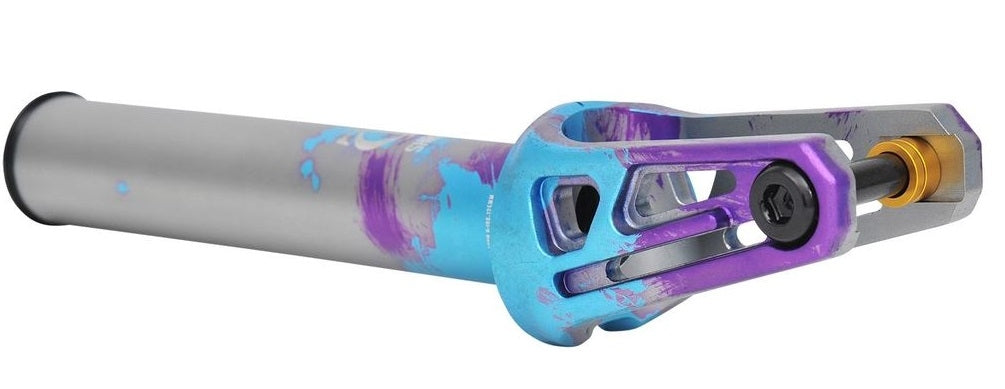 Oath Shadow SCS Fork Blauw Paars Titanium