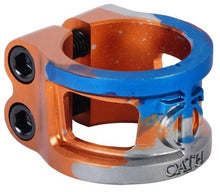 Afbeelding in Gallery-weergave laden, Oath Cage V2 Clamp Oranje Blauw Titanium
