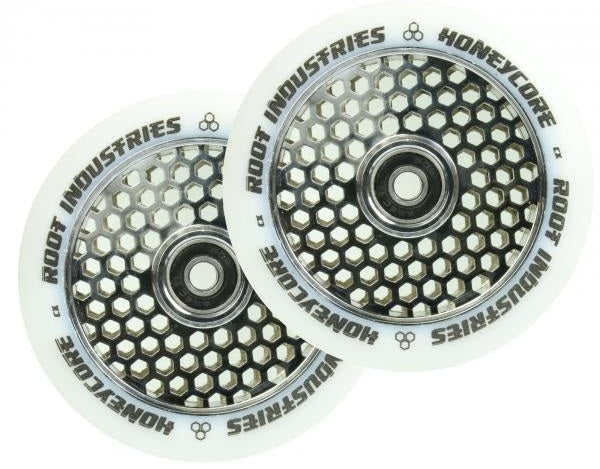 Root Honeycore Wheel 110 Mirror / White