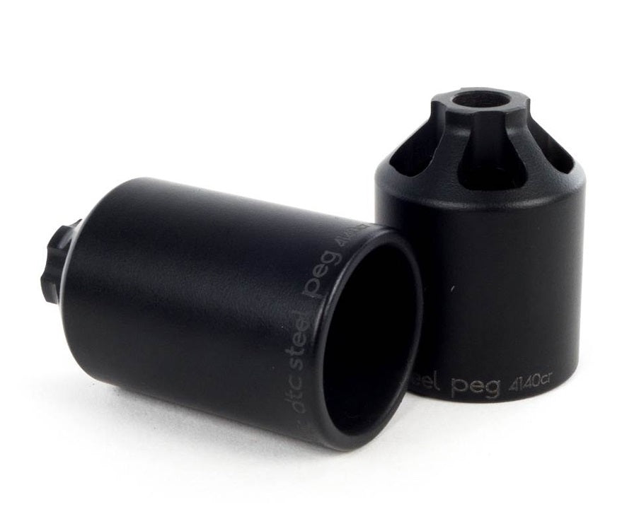 Ethic Steel Pegs Black - Stuntstep