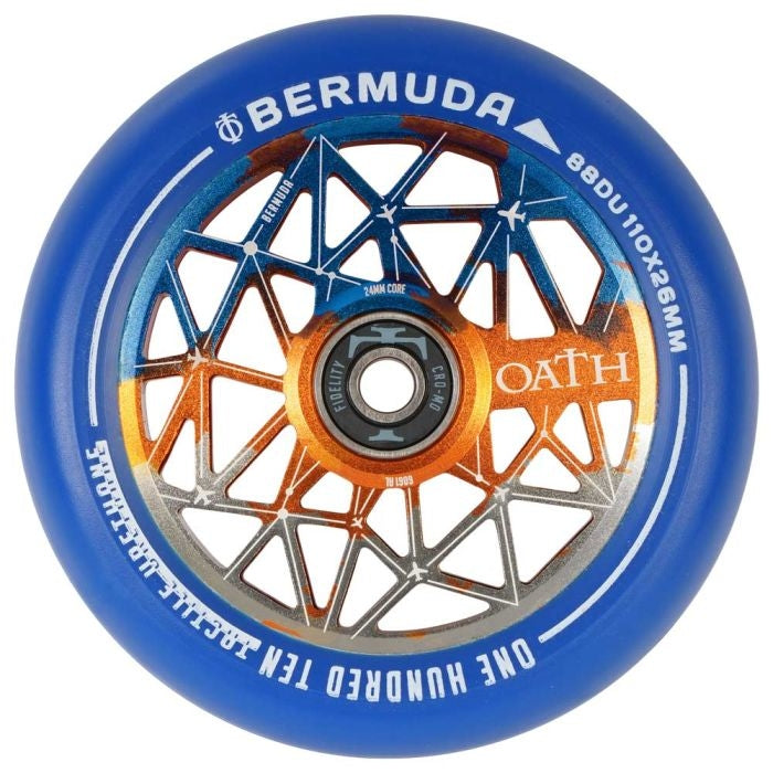 Oath Bermuda 110 Wheel Orange Blue Titanium