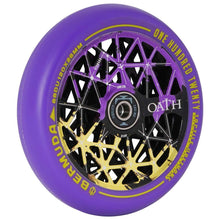 Afbeelding in Gallery-weergave laden, Oath Bermuda 120 Wheel Black Purple Yellow