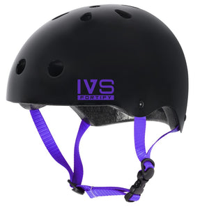 Invert Supreme Fortify Helmet Gloss Black Purple-S