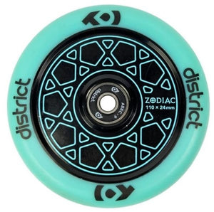 District Zodiac 110 Wheel Sky Blue