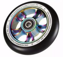Afbeelding in Gallery-weergave laden, Blunt 10 Spokes 100 Wheel Oil Slick Black