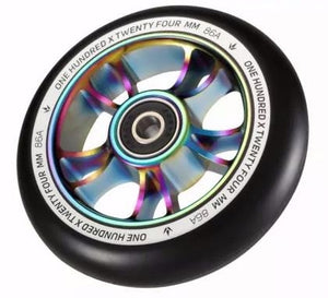 Blunt 10 Spokes 100 Wheel Oil Slick Black