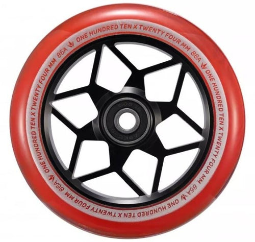 Blunt Diamond 110 Wheel Smoke Rood