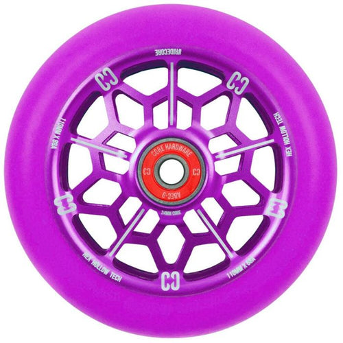 CORE Hex Hollow 110 Wheel Purple