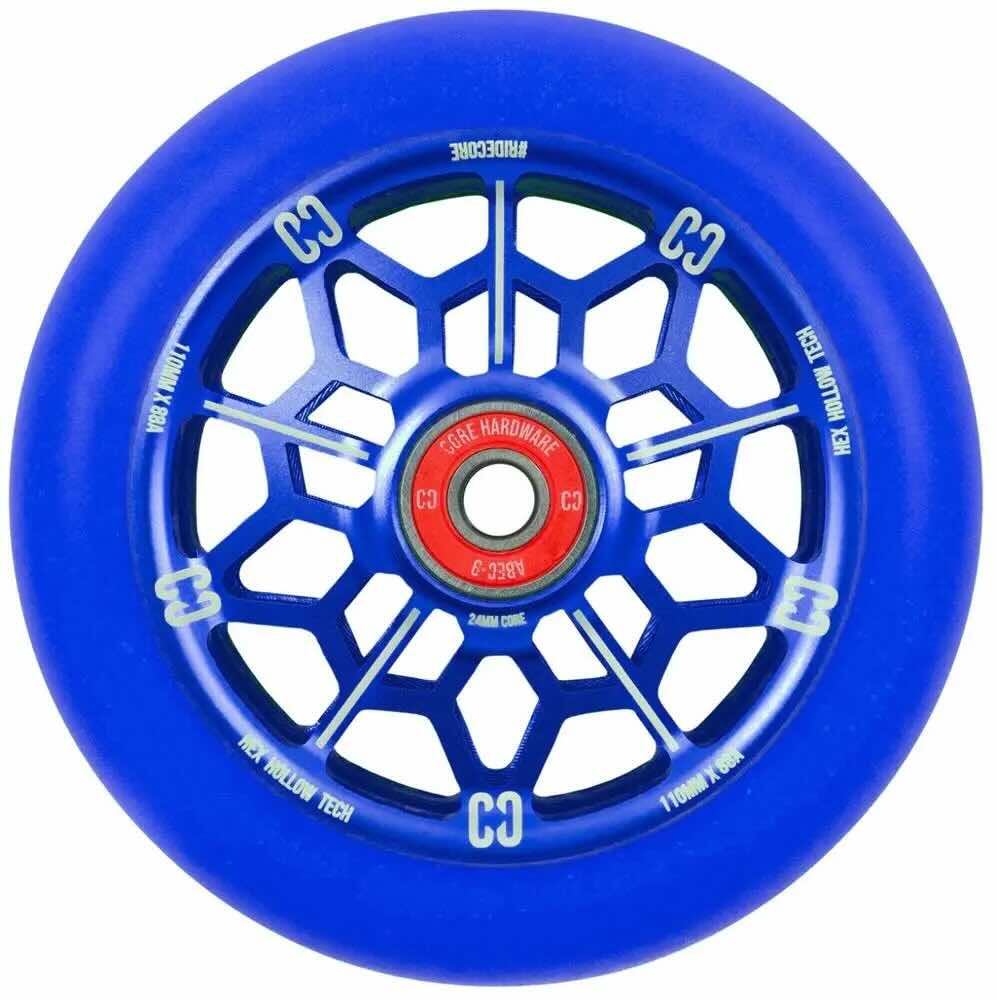 CORE Hex Hollow 110 Wheel Navy