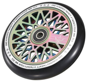 Blunt Diamond Hollowcore 120 Wheel Matted Oil Slick-1
