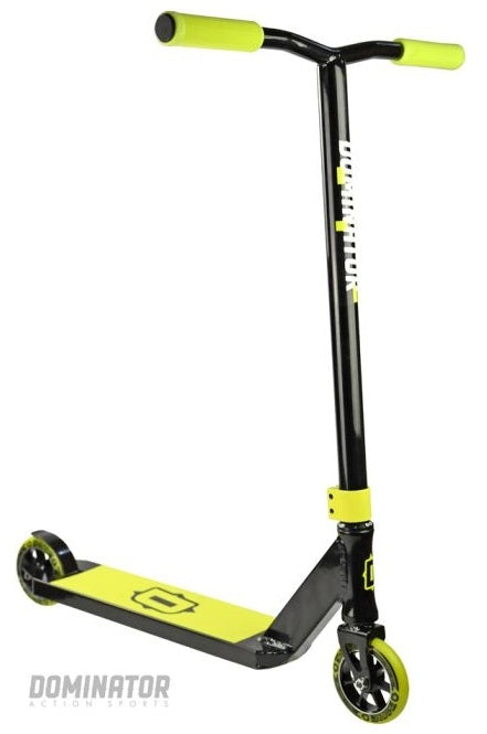Dominator Sniper Stuntstep Zwart Geel 83 cm ⭐⭐⭐⭐