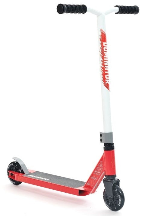 Dominator Scout Stuntstep Rood Wit 74 cm ⭐⭐