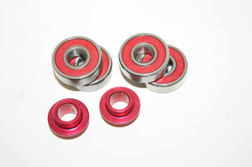 Titen Red X Swiss bearings