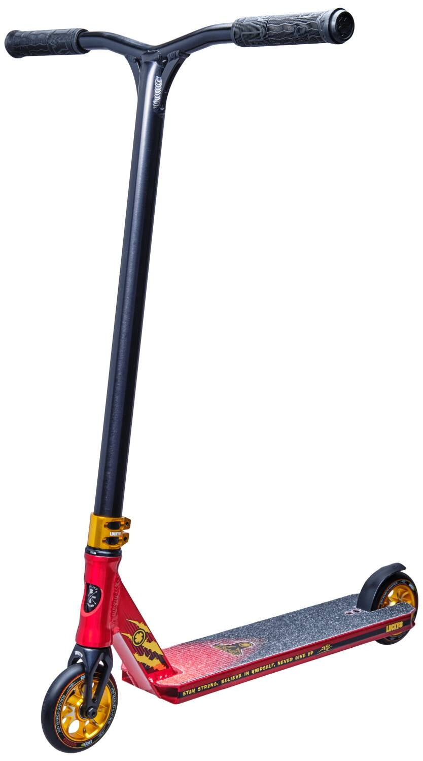 Lucky Jon Marco Gaydos Stuntstep Rood Goud Zwart 84 cm ⭐⭐⭐⭐⭐