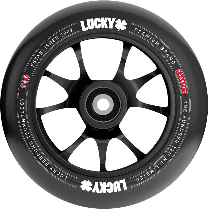 Lucky Toaster 110 Wheel Black - Stuntstep