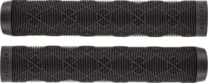 Native Emblem Grips Black - Stuntstep