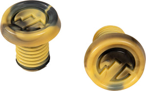 North Industry Grips Black Canary Yellow Swirl-1
