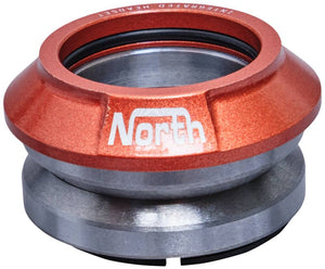 North Integrated Headset Trans Orange