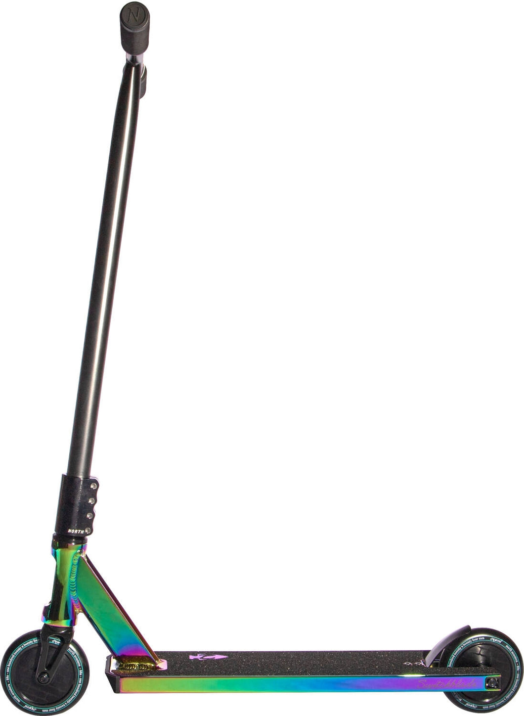 North Switchblade Stuntstep Oilslick Mat Zwart 89 cm ⭐⭐⭐⭐