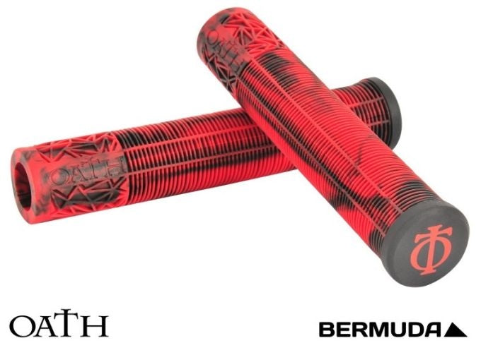 Oath Bermuda Grips Red Black - Stuntstep
