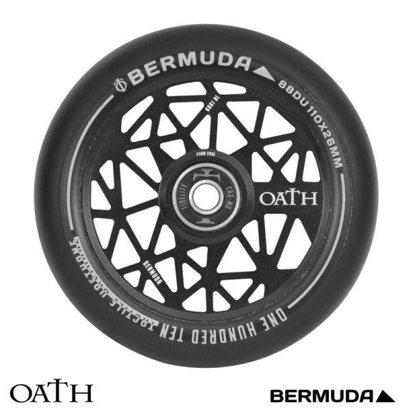 Oath Bermuda 110 Wheel Gum Black - Stuntstep