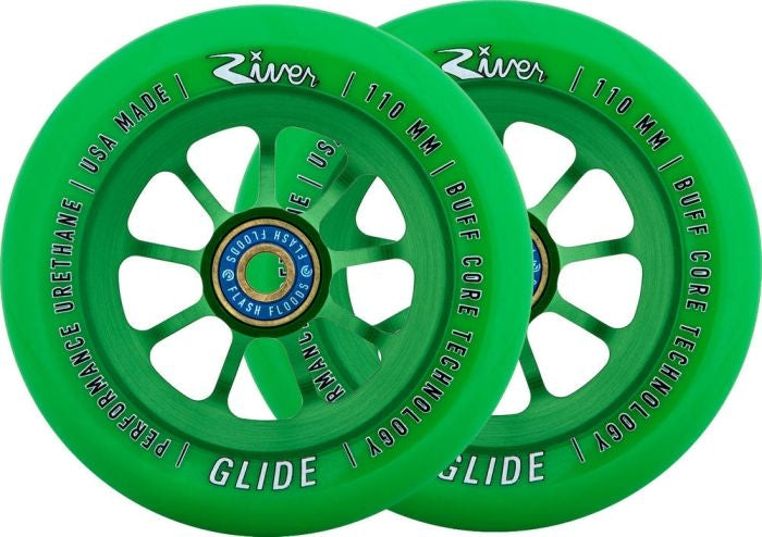 River Glide Emerald 110 Wheel - Stuntstep
