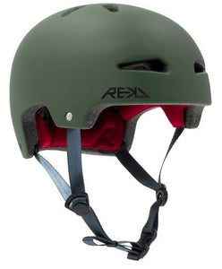 REKD Ultralite In-Mold Helmet Green - Stuntstep