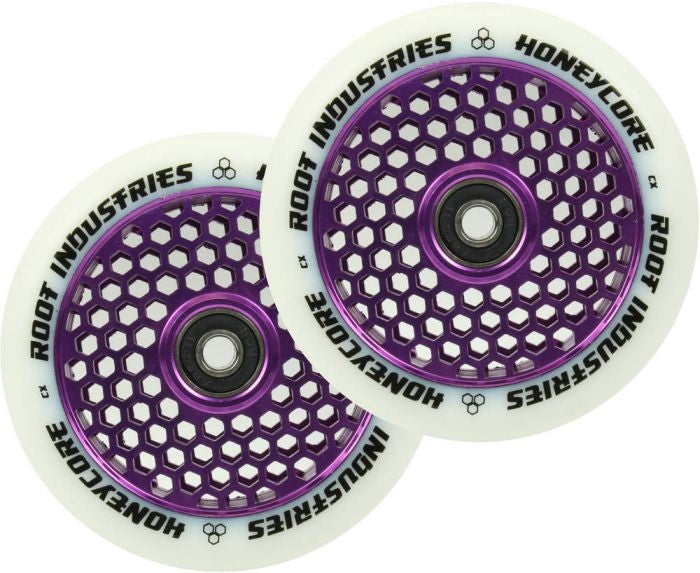 Root Honeycore Wheel 110 Purple White