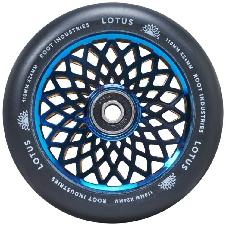 Root Lotus 110 Wheel Blauw-ray Zwart