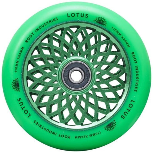 Root Lotus 110 Wheel Radiant Green
