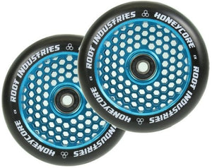 Root Honeycore Wheel 110 Sky Blue  / Black - Stuntstep