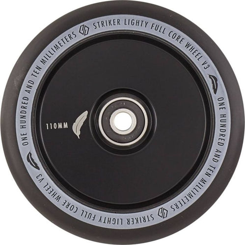 Striker Lighty Full Core V3 110 Wheel Zwart