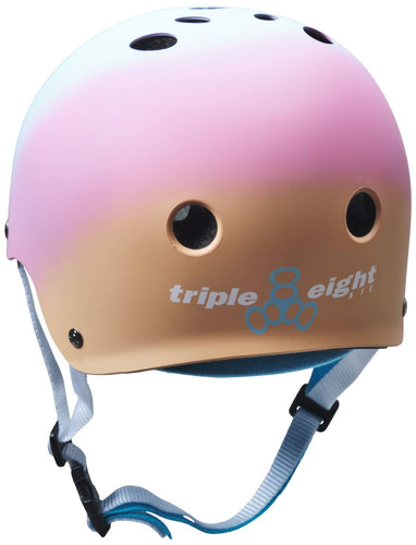 Triple Eight Certified Sweatsaver S-M Helmet Sunset