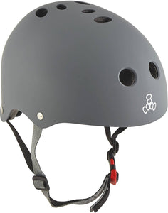 Triple Eight Certified Sweatsaver S-M Helmet Carbon Rubber