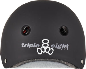 Triple Eight Certified Sweatsaver S-M Helmet Rubber Black